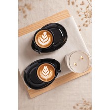 Store Siyah Damla Kahve Sunum Seti 4 Parça 2 Kişilik 650