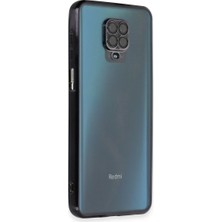 Store Xiaomi Redmi Note 9 Pro Kılıf Razer Lensli Silikon - Siyah