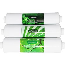 Store Spring Water Ön 3'lü Inline Su Arıtma Cihazı Için Yüksek Performanslı Filtre Seti