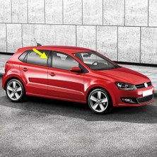 Orevio Sağ Kapı Orta B Direği Kaplaması Siyah 6R4853290A Vw Polo ile Uyumlu 2010-2014