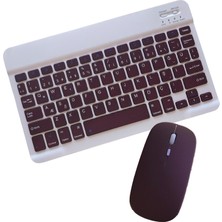 Store KYB71 Kablosuz Türkçe Q Klavye Mouse Set - Bordo