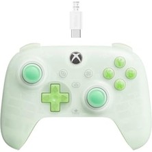 Orevio Ultimate Mini Yarı Saydam Kablolu Oyun Kumandası; Xbox Series X|s, Xbox One ve Windows 10/11 Için, Rgb Işık, Hall Effect Joystick ve Tetik