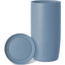 Store Seyahat Kahve Kupası Bardak 360° Kapaklı | Seramik Kaplı Yalıtımlı Paslanmaz Çelik Soğuk Demleme Buzlu Kahve Fincanı Termos | Kadın Erkek Her Kendisine Hediyeler | Voyager Imzası | 16 Oz
