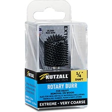 Orevio Aşırı Top Burun Döner Çapak 1⁄4" Şaft; Çok Kaba, Bosch, Dewalt, Milwaukee, Makita Için Ağaç Işleme Eklentisi. Aşındırıcı Tungsten Karbür 3⁄4"(19 Mm) Dia. x 1-1⁄8"(28.5 Mm) Uzunluk, BNX-34C