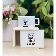 Store Bambu Panda Tasarımlı Kutulu Kupa