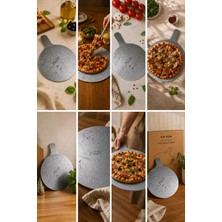 Store Paslanmaz Çelik Pizza Sunum Tabağı