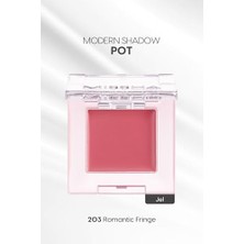 Orevio Parlak Jel Dokulu Tekli Göz Farı Modern Pot (203 Romantic Fringe)