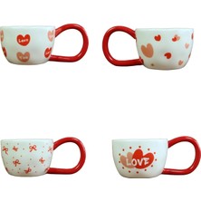 Store Love Kalp Seramik Kahve Kupası BM-2387
