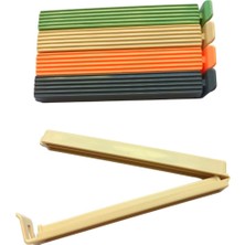 Store 12'li Çok Renkli Pratik Poşet Klipsi, Paket, Ambalaj, Torba, Çanta Kapatıcı Plastik Kilidi, Mandalı (12'li Karışık)