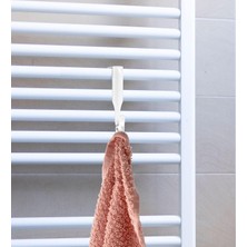 Store 12 Adet Çok Amaçlı Askı – Kapı Arkası, Dolap, Çekmece ve Havlupan Uyumlu, Mutfak ve Banyo Için Pratik Plastik Askı, Kalorifer Peteğine Asılabilir Seti