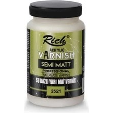 Rich Rıch Su Bazlı Yarı Mat Vernik 250 ml