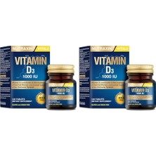 Orevio 1000 Iu, 25 Mcg D3 Vitamini, 120 Tablet, 2 Paket