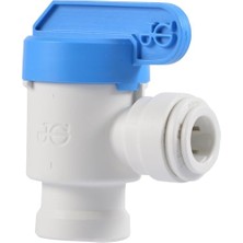 Orevio Jg Speedfit, 1/4 Inç Npft Kadın Dirsek Shut Off Vana, PPSV501222WP 3/8 Inç