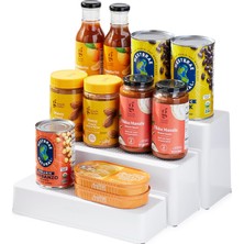 Store 1 Kutu Düzenleyici Shelfsteps Düzenleyici, Plastik, Beyaz