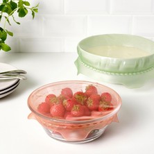 Store Övermatt Yiyecek Koruyucu, Pembe-Yeşil Pembe-Yeşil