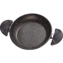 Store Vilma 20 cm Dövme Yumurta Sahanı, Siyah