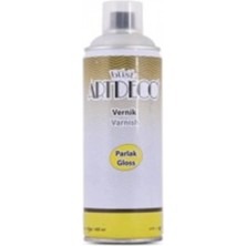 Artdeco Parlak Sprey Vernik 400 ml Koruyucu Hobi Verniği Ürünü