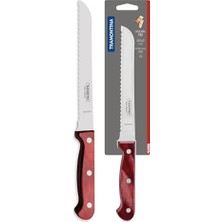 Orevio 30 cm Tırtıklı Polywood Saplı Ekmek Bıçağı