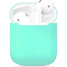Orevio 39347 Apple Airpods ile Uyumlu Airbag 13 Silikon Kılıf Turkuaz