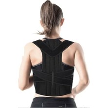 Orevio Kamburluk Önleyici Unisex Ortopedik Dik Duruş Aparatlı Balenli Korse SR1BK001