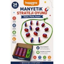 Orevio Stones Manyetik Taş Oyunu – Çocuklar ve Yetişkinler Için 24 Parça Manyetik Satranç Seti