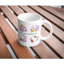 Store Güzel Günleri Beklerken Baskılı Kupa Bardak Komik Yazılı Hediyelik Çay Kahve Kupası