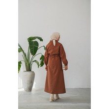 Afili Butik Ikili Takim : Fermuarlı Crop Ceketli ve Kolsuz Uzun Elbise- Paraşüt Kumaş