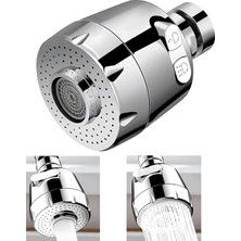 Store Xspring Mutfak Bataryası Başlığının Değiştirilmesi, 2 Fonksiyon Modu Krom Mutfak Bataryası Için Sprey Başlığını Çekin, Mutfak ve Banyo Lavabosu Için 360 ° Dönebilen Musluk Bataryası Ek Spreyi