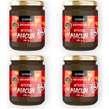 Seviana Propolis Kudret Narı Bal Ginsengli Bitkisel Karışımlı Mesir Epimedyumlu Kuvvet Güç Macun 4 Adet 240 gr