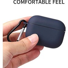 Orevio 10871 Apple Airpods Pro ile Uyumlu Airbag Silikon Kılıf Beyaz
