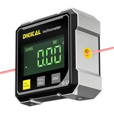 Orevio Loyka 5521 Dijital Eğim Ölçer Mıknatıslı Çift Çizgi Lazerli