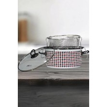 Orevio Forte Black Emaye Kızartma Tenceresi 22 cm