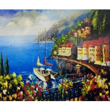 Orevio 5d Yapışan Boncuk Mozaik Tablo, 40 * 50 Cm, TS14