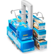 Orevio Düzenleyici; 50173 Wrapstand Kitchen Wrap Box, Tek Boy, New Caddy