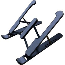Orevio Yükseklik Ayarlı Plastik Laptop Standı, Taşınabilir Ergonomik Bilgisayar Standı