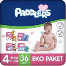 Orevio Bebek Bezi 4 Numara Maxi (7-14 Kg) 36 Adet – Eko Paket