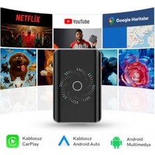 Orevio Aı Box Kablosuz Carplay ve Android Auto Multimedya Dönüştürücü