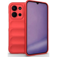 Marsilyan™- Xiaomi Redmi 15C 4g Optimum Silikon - Kırmızı