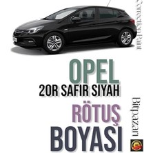 Orevio Opel Rötuş Boyası 20R Black Saffire Safir Siyah 25 Ml, 20RIBTFF