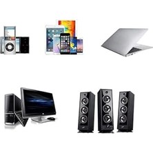 Orevio Telefon ve Tablet Için 1.5 Metre 3.5 mm Erkek-Dişi Siyah Ses Aux Uzatma Kablosu