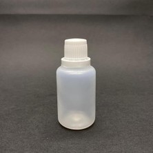 Orevio 30 ml Şeffaf Plastik Şişe, Kilitli Kapaklı, 30 Cc, 10 Adet