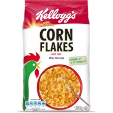 Orevio Corn Flakes Çıtır Altın Renginde Kahvaltılık Mısır Gevreği 400 G; Lif Kaynağı, Demir ve 6 Vitamin Içerir, Folik Asit Içerir