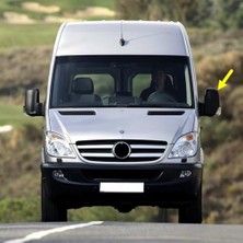 Orevio Sol Üst Isıtmalı Dikiz Aynası Camı A0028115233 Mercedes Sprinter ile Uyumlu 2007-2016