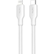 Orevio 27W Type-C - Lightning Pd Hızlı Şarj ve Veri Kablosu 1.2 Metre, iPhone iPad Uyumlu