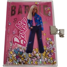 Barbie Barbıe B-804 Pullu Kilitli Hatıra Defteri