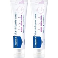 Orevio Vitamin Barrier Cream 1.2.3 Pişik Kremi 100 ml 2 Adet