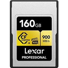 Orevio 160GB Profesyonel Cfexpress Tip A Altın Serisi Hafıza Kartı; 900MB/S'YE Kadar Okuma, Sinema Kalitesi 8k Video, Dereceli Vpg 400 (LCAGOLD160G-RNENG)