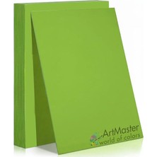 Orevio Yeşil Renkli Mukavva 35X50 cm 10 Adet 1 Set Renkli Sert Karton 1.0 mm Anasınıfı Hobi Etkinlik Okul Öncesi Elişi