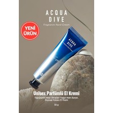 Orevio Nemlendirici Hafif Dokulu Unisex Parfümlü El Kremi Acqua Dive Perfume Hand Cream, 8818