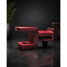 Orevio Siyah-Kırmızı Asılabilir Kulaklık Standı - Bloodblade Edition - Masa Kenarı Kulaklık Standı